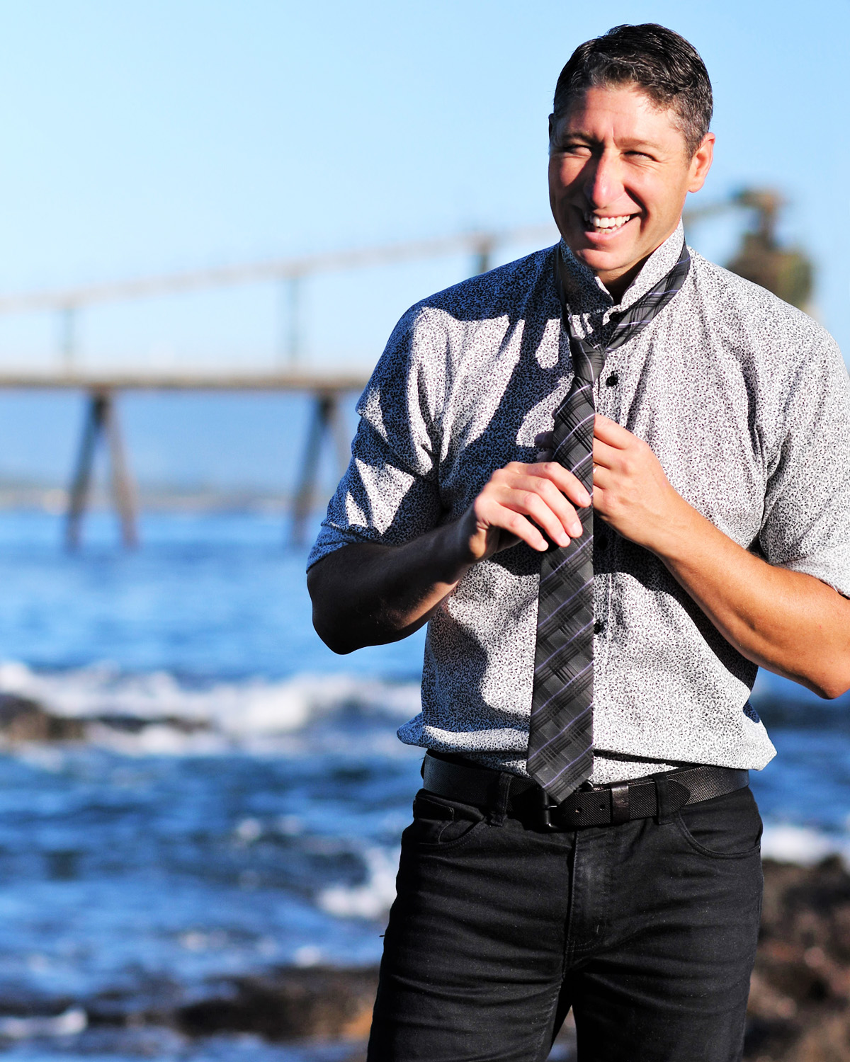 Jack of Hearts represents Mankind Makeup For Men smiling and confident.